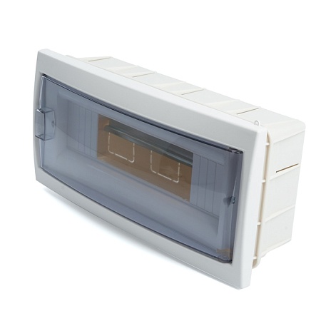 Бокс встраиваемый STEKKER EBX50-2/12-20 12 модулей, пластик, серия Standart - фото