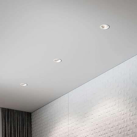 Светильник встраиваемый Tune белый 25014/01 Elektrostandard - фото