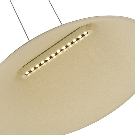 Светильник подвесной ST-Luce Бежевый,Белый/Бежевый,Белый LED 1*12W SL3001.713.01 - фото