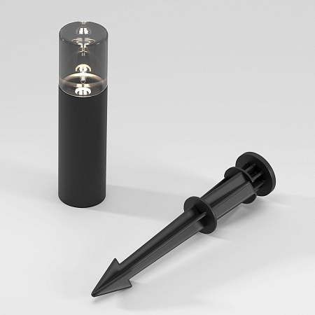 Светильник садово-парковый светодиодный Hidden черный 35166/S черный Elektrostandard - фото