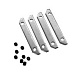 Прямой соединитель комплект (4 соединителя+8 винтов) комплект ST-Luce Серебристый ST001.169.00 - фото