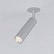 Встраиваемый светодиодный светильник Diffe серебряный 25040/LED Elektrostandard - фото