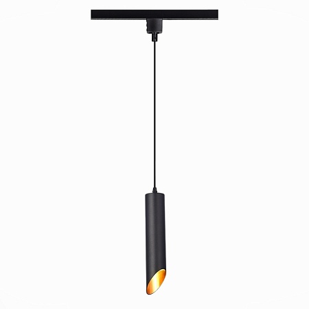 Светильник трековый Черный GU10 1*50W IP20 D60xH300 220V Без ламп ST152.406.01 - фото