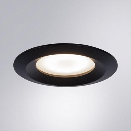 Точечный встраиваемый светильник Arte Lamp MIRA A2861PL-1BK - фото