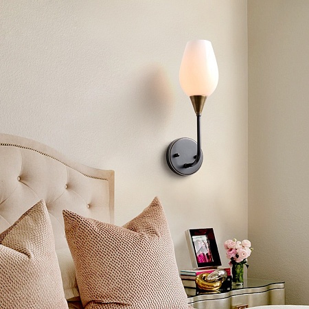 Настенное Бра Viola Milk Wall Imperiumloft 141136-26 - фото