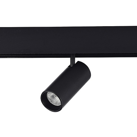 Магнитный трековый светильник SMART Черный LED 1*7W 2700K-6500K 630Lm Ra90 36° IP20 L10 ST375.406.07 - фото