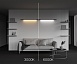 Светильник Technical C100CL-L1000-24W3-6K-B - фото