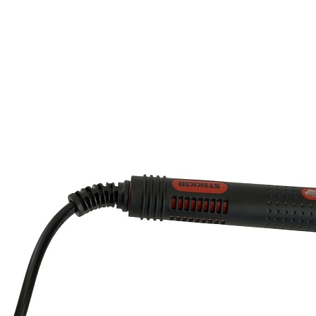 Паяльник с индикатором  80W, нихромовый нагреватель, долговечное жало, 230В STEKKER PLE301-80 - фото