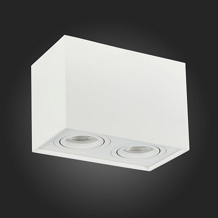 Светильник потолочный Белый GU10 2*50W L181xW100xH123 220V Без ламп ST109.507.02 - фото