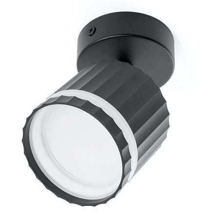 Светильник Feron HL3691 OLYMPUS настенно-потолочный под лампу GX53, чёрный - фото