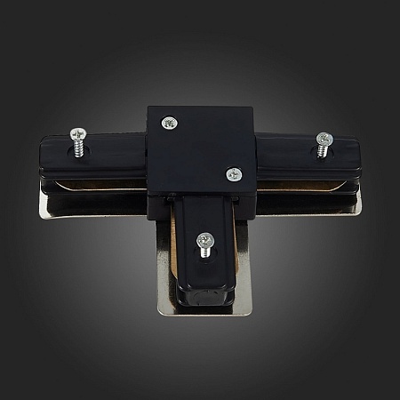 Коннектор T-образный ST-Luce Черный ST002.439.00 - фото