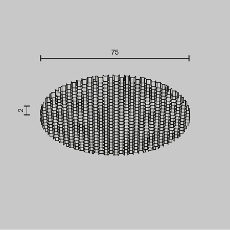 Комплектующие для светильника Technical HoneyComb-D75 - фото