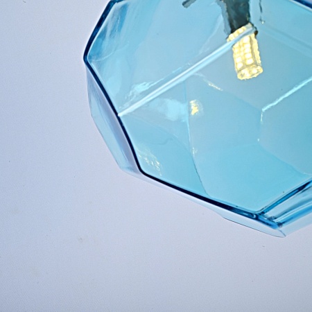 Подвесной Светильник Color Ice Cube Pendant Jevio 1 Голубой Imperiumloft 140781-26 - фото