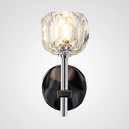 Бра Boule De Cristal Single Sconce Chrome Imperiumloft 156370-22 - фото