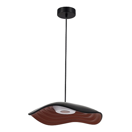 Светильник подвесной ST-Luce Черный/Черный, Оранжевый LED 1*12W 3000K SL6208.401.12 - фото
