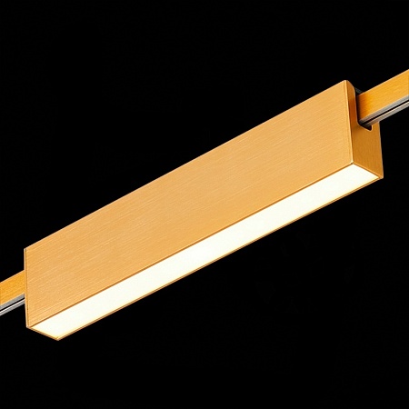 Магнитный трековый светильник FARM Золотистый LED 1*12W 3000K 580Lm Ra90 120 IP20 L232x ST817.206.12 - фото