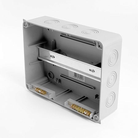 Бокс настенный STEKKER EBX50-1/12-65 12 модулей, пластик, IP65 - фото