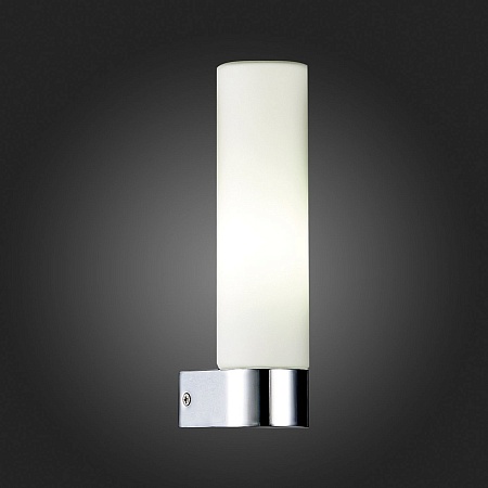 Светильник настенный ST-Luce Хром/Белый E14 1*40W SL1301.101.01 - фото