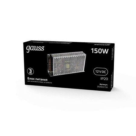 Уличный настенный светильник GAUSS 202003150_GAUSS - фото