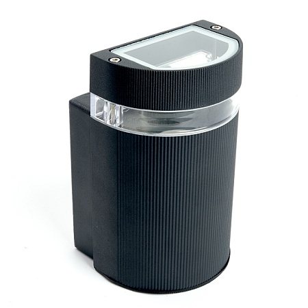 Светильник садово-парковый Feron DH1701, на стену вверх,  GU10 230V, черный - фото