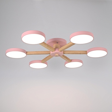 Потолочная Люстра Turna 6 Pink Imperiumloft 178339-26 - фото