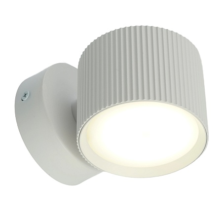 Светильник  настенный Feron HL4580 ARIA 12W, 230V,GX53, белый IP20 - фото