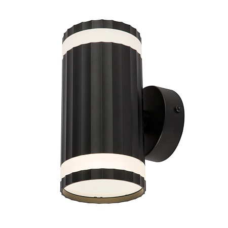 Светильник  настенный Feron HL3690 OLYMPUS 12W, 230V, 2*GX53, чёрный IP20 - фото