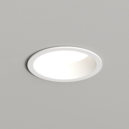 DK3103-WH Встраиваемый влагозащищенный светильник, IP 65, 10 Вт, GU5.3, LED, белый, пластик - фото