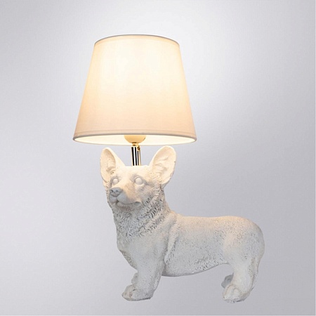 Декоративная настольная лампа Arte Lamp SCHEDAR A4008LT-1WH - фото