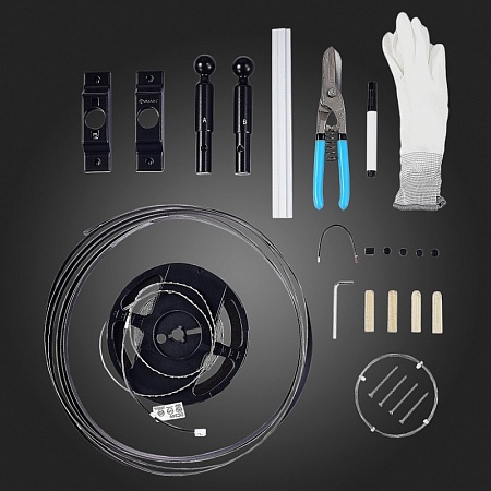 Тросовая световая система ST-Luce Черный LED 1*10W 4000K ST960.447.10 - фото