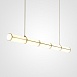 Люстра Roll And Hill Endless Straight L128 Brass Imperiumloft 148206-22 - фото