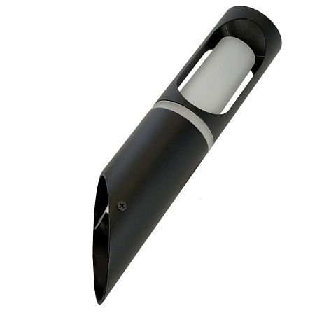 Светильник садово-парковый Feron DH1121, 15W, на стену вверх, GU10 230V, черный - фото