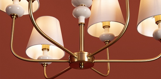 Подвесной светильник Freya FR2038PL-06BS - фото