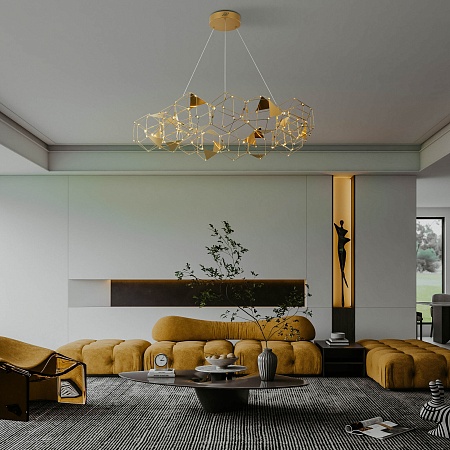 Подвесной светильник Eurosvet 90369/15 медь - фото