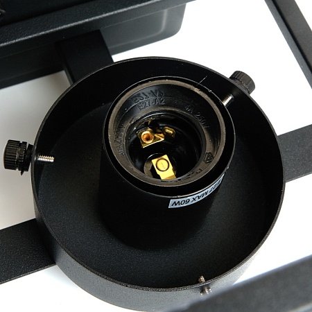 Светильник садово-парковый Feron PL711 на стену вниз  60W E27 230V, черный - фото