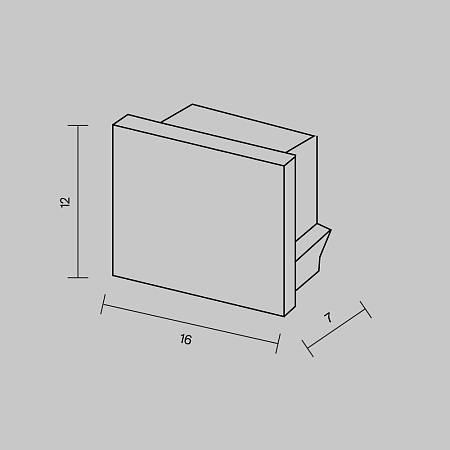 Комплектующие для профиля Led Strip 642022 - фото