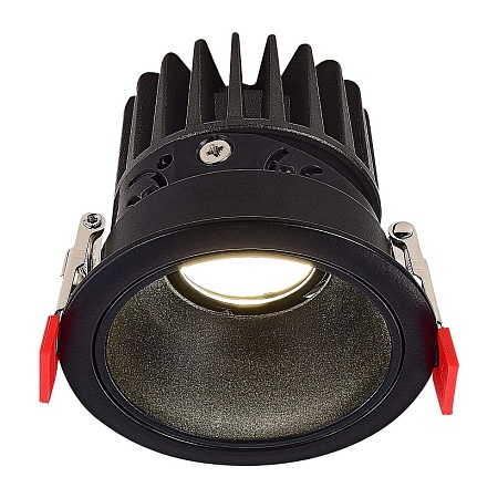 Светодиодный модуль Черный LED 1*7W 3000K 560Lm Ra>90 36° IP20 D69xH75 220-240V ST851.438.07 - фото