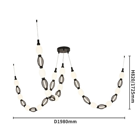 Потолочная люстра Favourite 4560-3PC - фото
