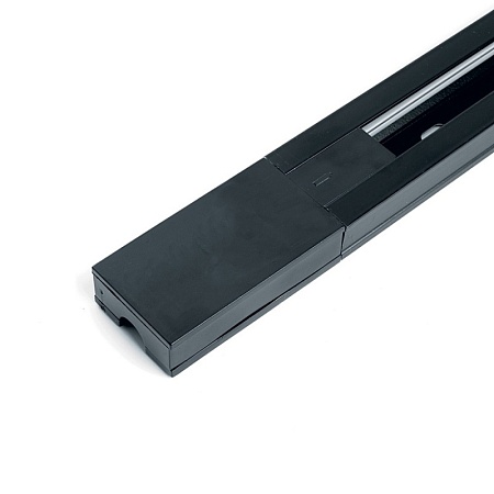 Шинопровод для трековых однофазных светильников, белый, 3м,  в наборе токоввод, заглушка, крепление, CAB1005 - фото