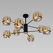 Потолочный светильник Eurosvet 70127/8 черный/дымчатый