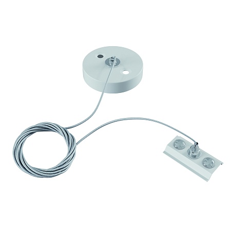 Подвес тросовый 1шт Unity белый - фото