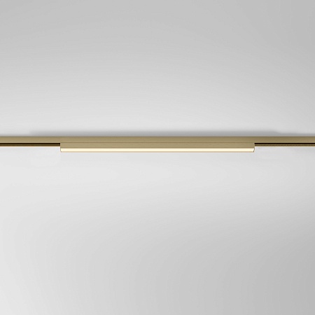Трековый светильник 12W 3000K латунь 85526/01 система Лайн 85526/01 Elektrostandard - фото