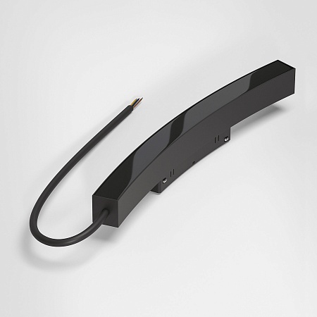Slim Magnetic Блок питания 100W для радиусного шинопровода черный Ø 1200mm 95057/00 Elektrostandard - фото