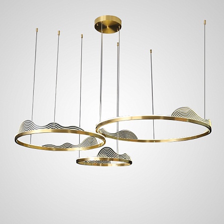 Подвесная Люстра Hanna A B D60 D80 D100 3R Imperiumloft 201097-23 - фото