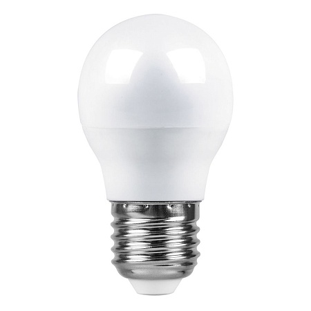Лампа светодиодная Feron LB-95 Шарик E27 7W 175-265V 2700K - фото