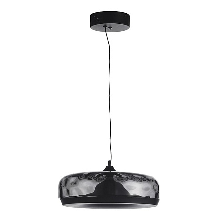 Светильник подвесной ST-Luce Черный/Черный, Дымчатый LED 1*42W 3000K SL6014.403.01 - фото