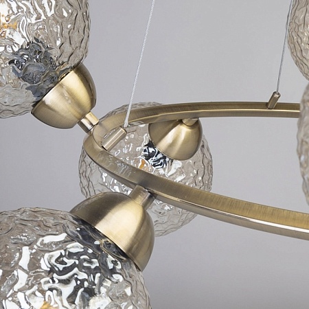 Люстра подвесная DeMarkt Вальтер 551013008 - фото