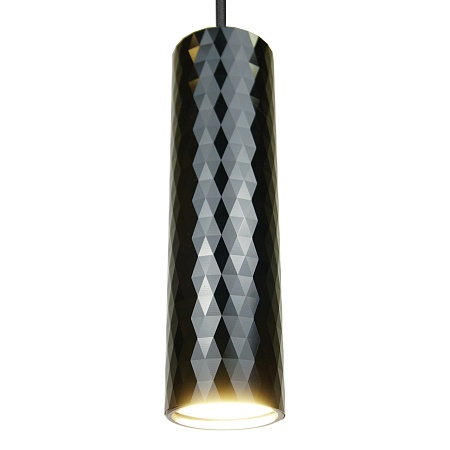 Светильник потолочный Feron ML1888 Barrel PRISM levitation на подвесе MR16 35W, 230V, чёрный 55*200 - фото