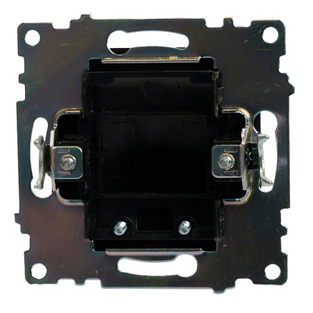 Кабельный вывод (механизм), STEKKER, серия Катрин, черный, GLS00-7116-05 - фото