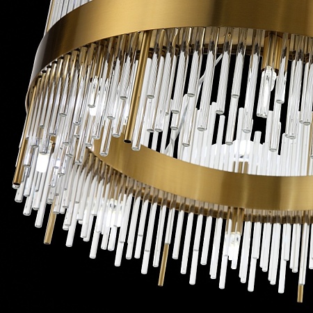 Люстра подвесная ST-Luce Латунь/Латунь, Прозрачный G9 16*5W SL1158.303.16 - фото